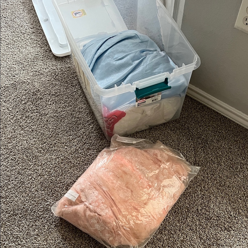 Prom dresses , used once size small and size 6 . Xs, like new , no tears .